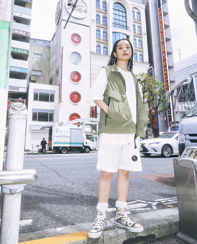 CP Heavy jersey mixed short sleeve sweatshirt 3734 - Image 2