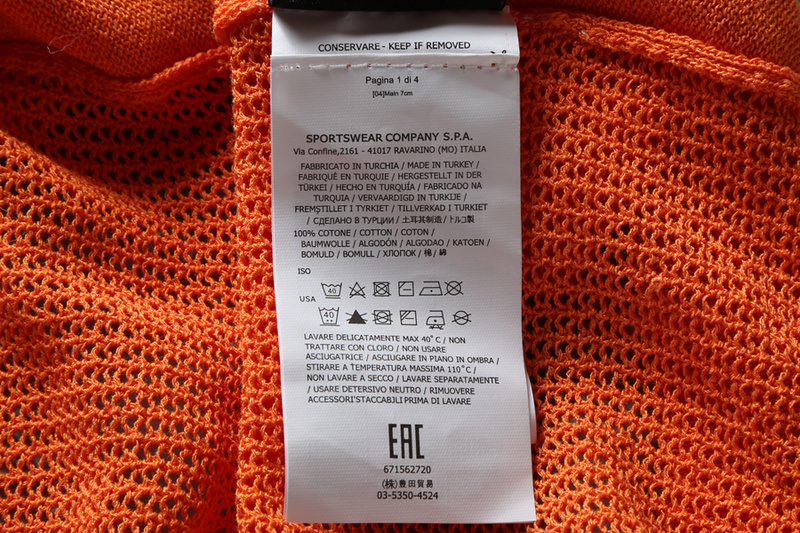 SI 561A4 FLUO sweater 207 石头开衫毛衣 - Image 22