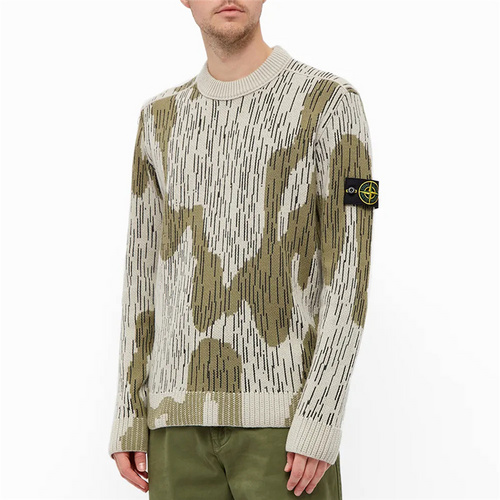 SI 575D5 'RAIN CAMO' MIXED YARN Sweater 2360