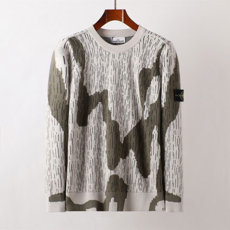 SI 575D5 'RAIN CAMO' MIXED YARN Sweater 2360 - Image 5
